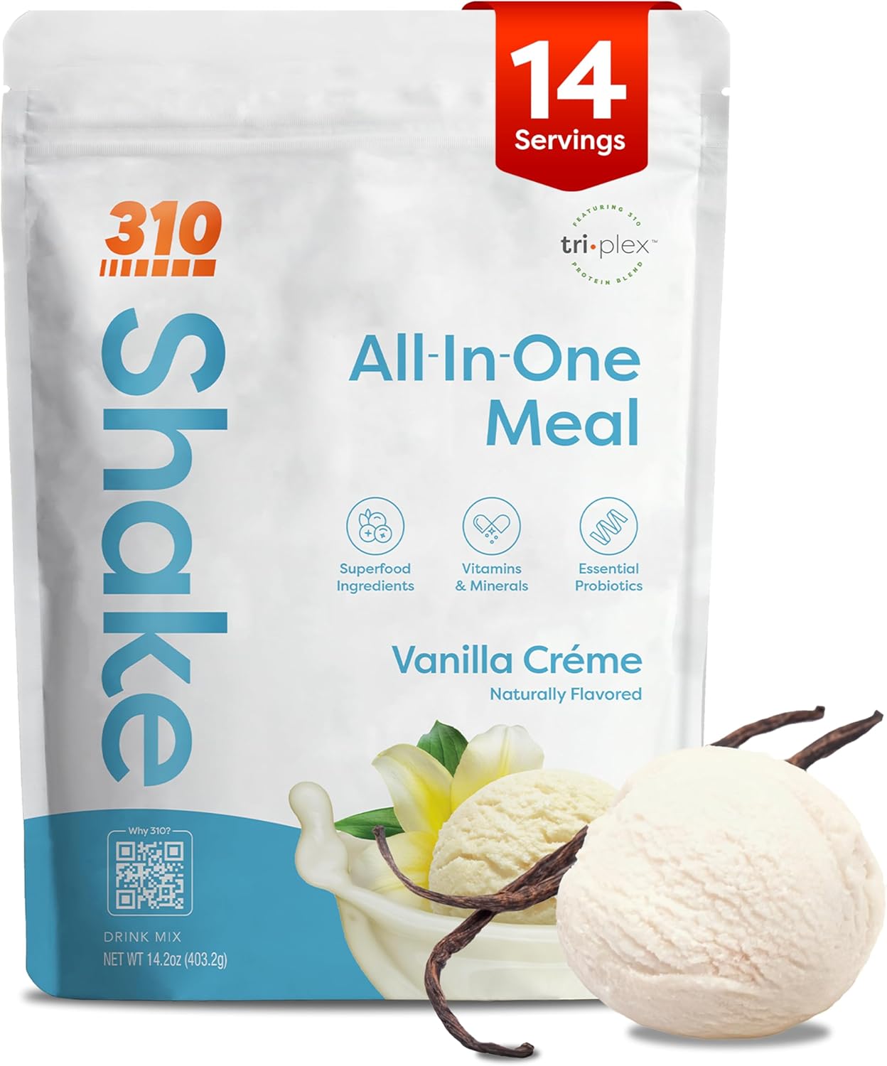 310 Nutrition All-In-One Meal Replacement Shake for Wellness