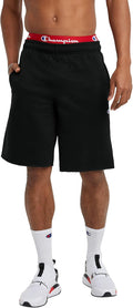 Champion Men's Midweight Fleece Athletic Shorts - Comfortable Knee