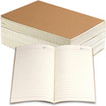 24 Pack Journal Notebook with Lined Paper A5 - Bulk Kraft Notebooks