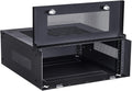 Kenuco 4U Heavy Duty 16 Gauge Steel DVR Security Lockbox - Swing Top