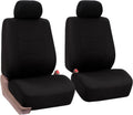 Car Seat Covers Front Set in Cloth - Universal Low Back Fit