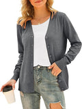 VIISHOW Women Long Sleeve Soft Basic Knit Cardigan Sweater - Versatile