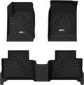 3W Floor Mats Fit for 2015-2022 Chevy Colorado Crew Cab - Full TPE