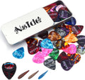 Colorful 60-Pack Guitar Picks Set - Thin to Heavy Variety!
