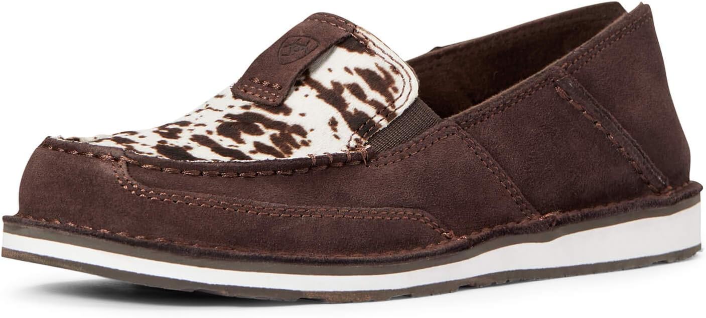 Ariat Womens Cruiser Embossed Moccasins Flats for Comfort