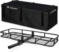 Folding Hitch Cargo Carrier 60 x 23 x 5.5 in - Heavy Duty 500 lb