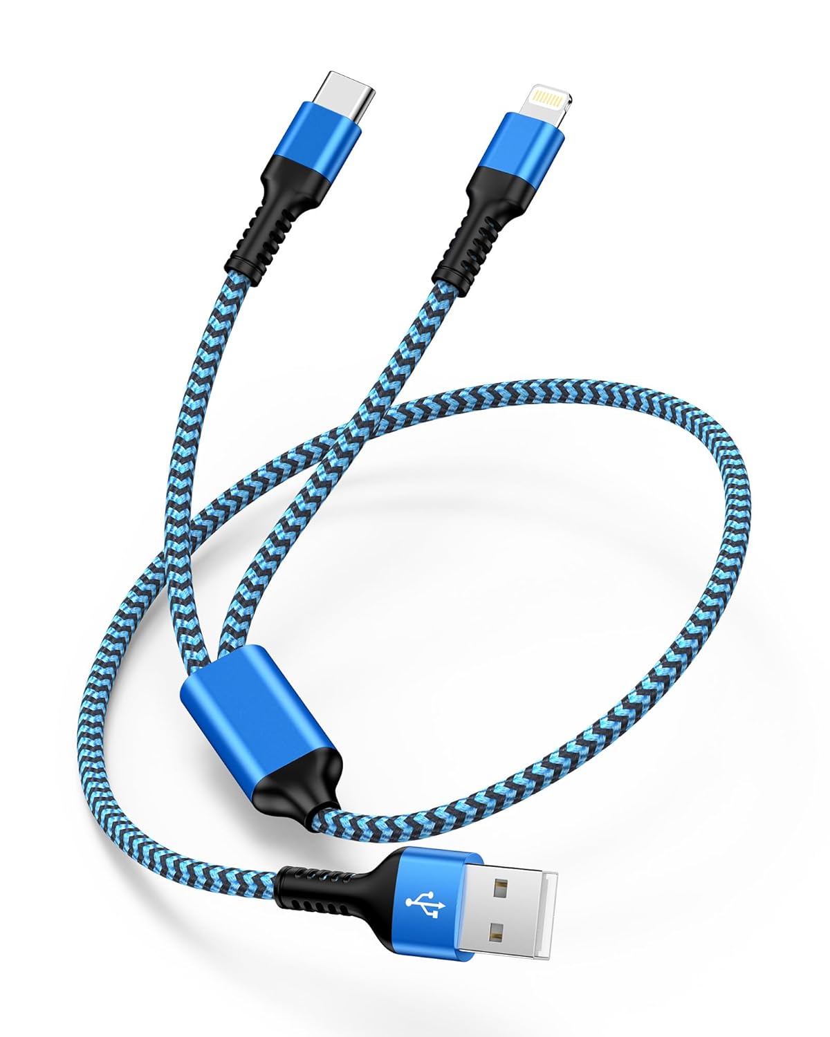 Fast Charge iPhone & Android - 2-in-1 Cable by Bioonis