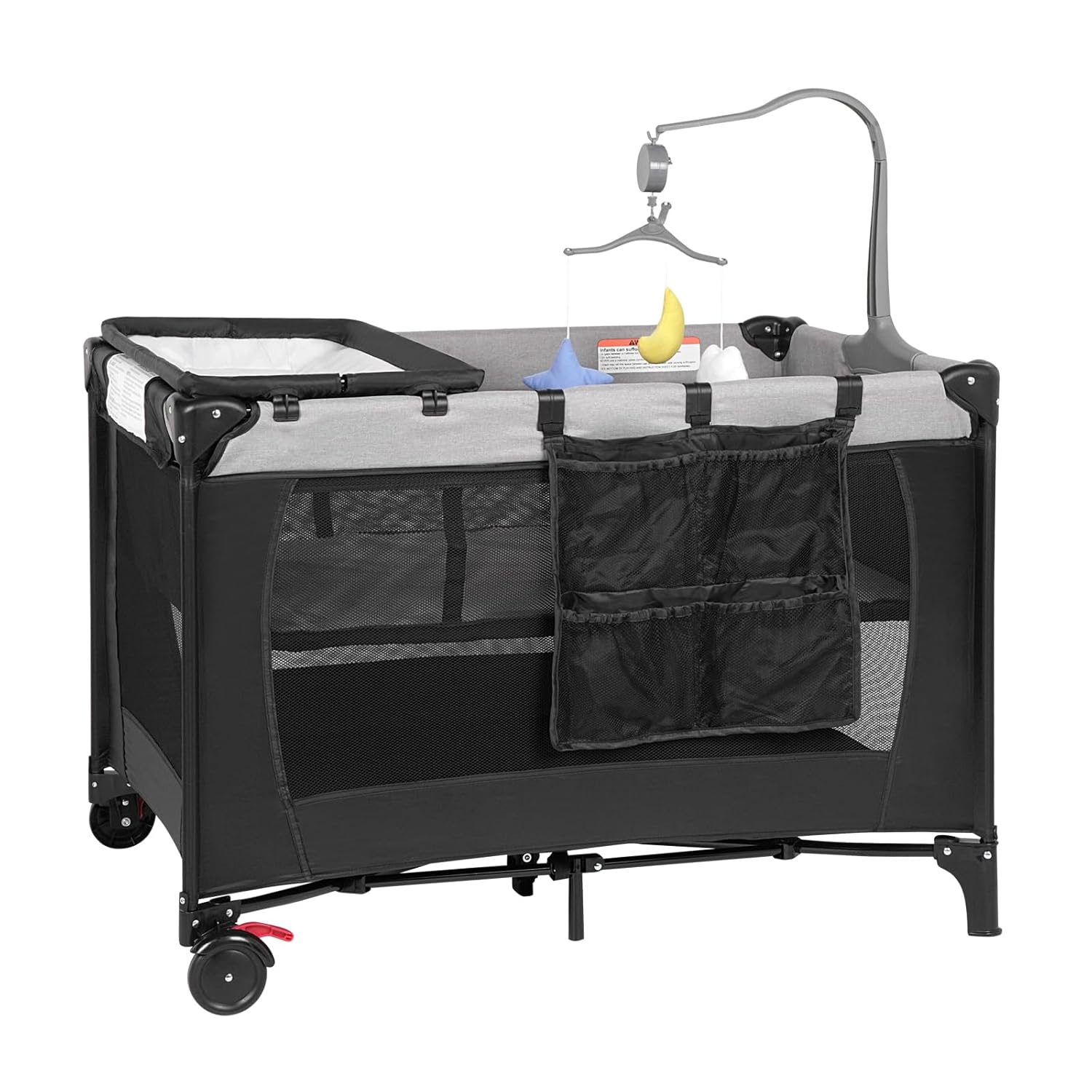 Portable Baby Bassinet & Playpen - Easy Setup & Travel Ready