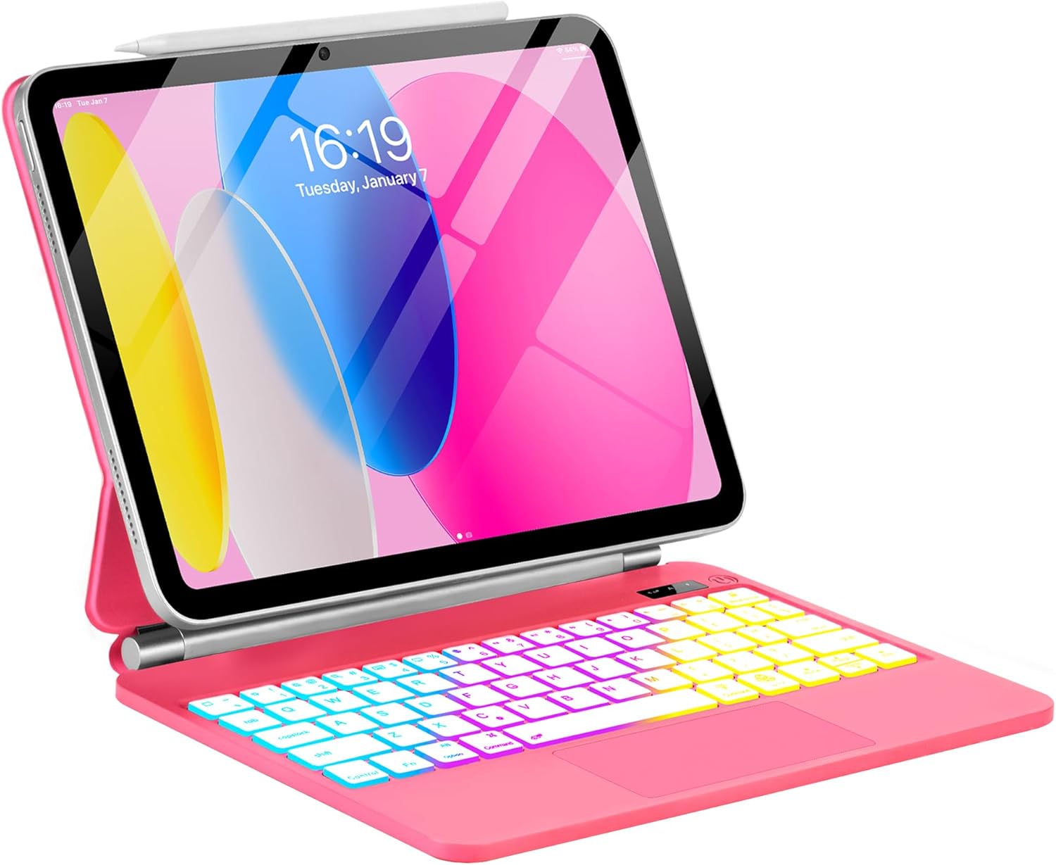 Magic Keyboard Case for iPad 11th/10th Gen with Backlit Keys