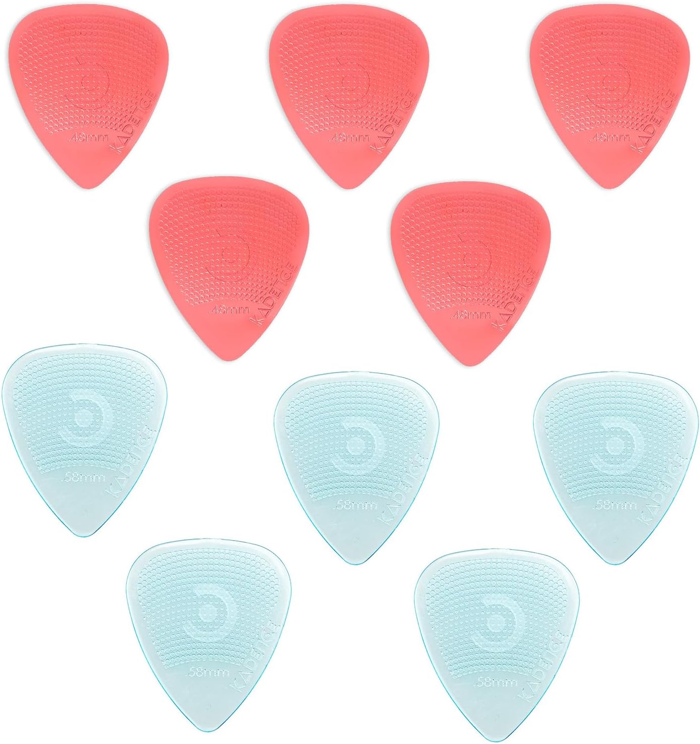 Kadence 10 Guitar Picks: Hostile Grip Stops Dropping!