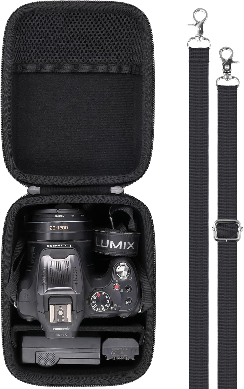 Camera Case for Panasonic LUMIX FZ80D - Durable and Stylish