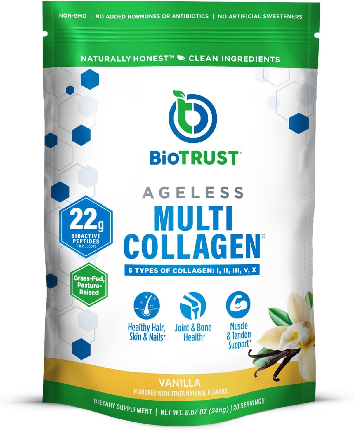 BioTrust Ageless Multi Collagen Peptides Powder Review