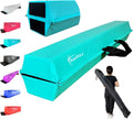 Balance Beam Folding Floor Gymnastics Beam 8 ft - Stable Foam Design