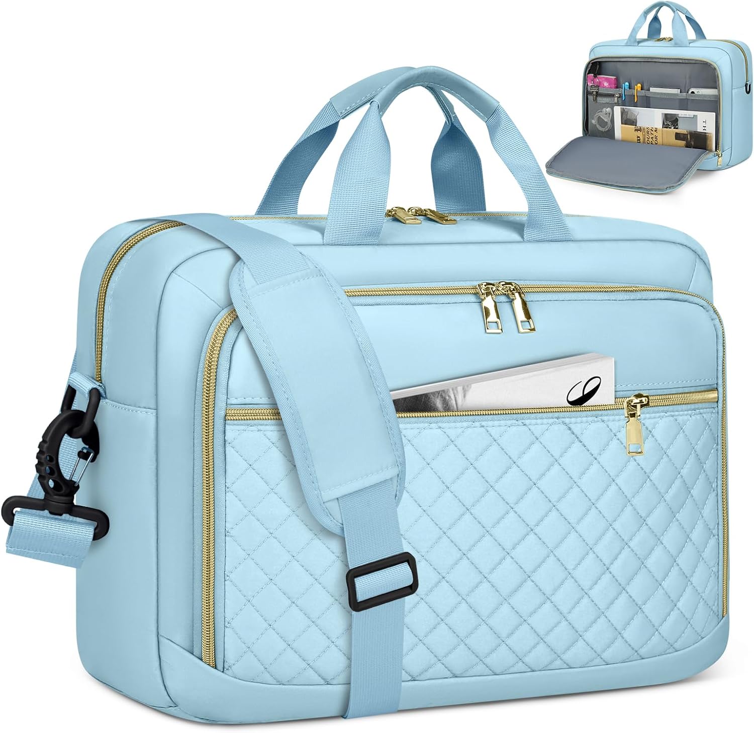 NEWHEY 17.3 Inch Laptop Bag for Business and College Use