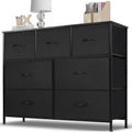 Dresser for Bedroom 7 Storage Drawers - Wide Fabric Closet Chest