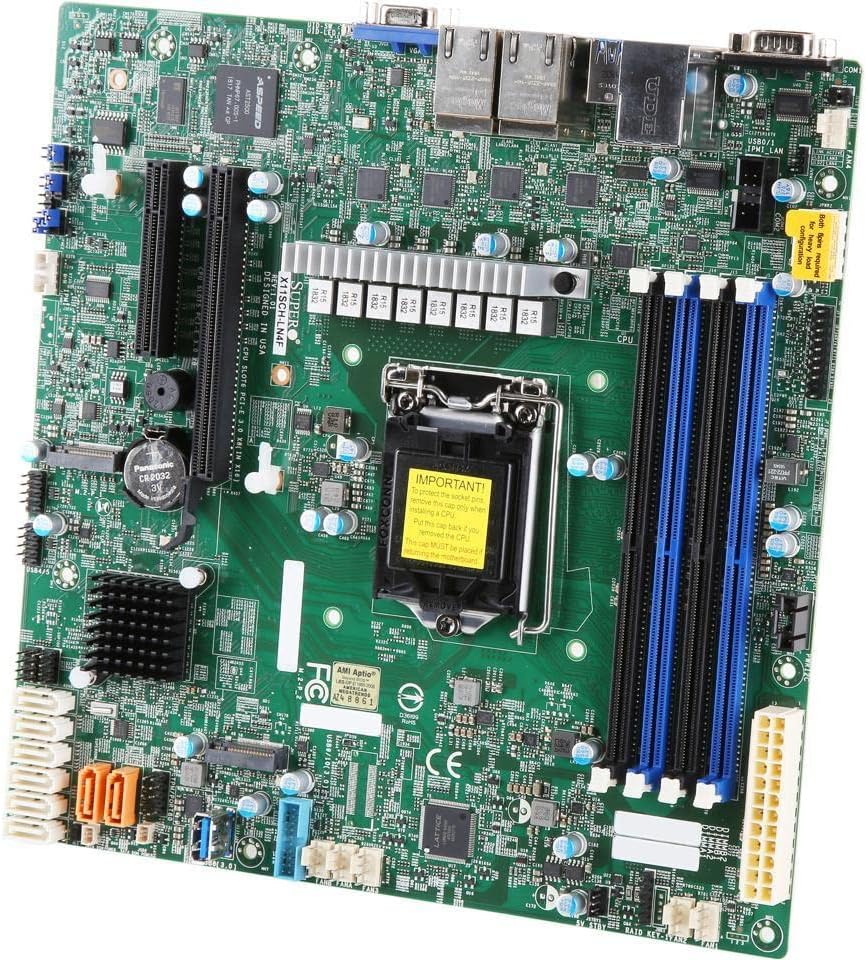 Supermicro MB MBD-X11SCH-LN4F-O S1151 Motherboard for High Performance