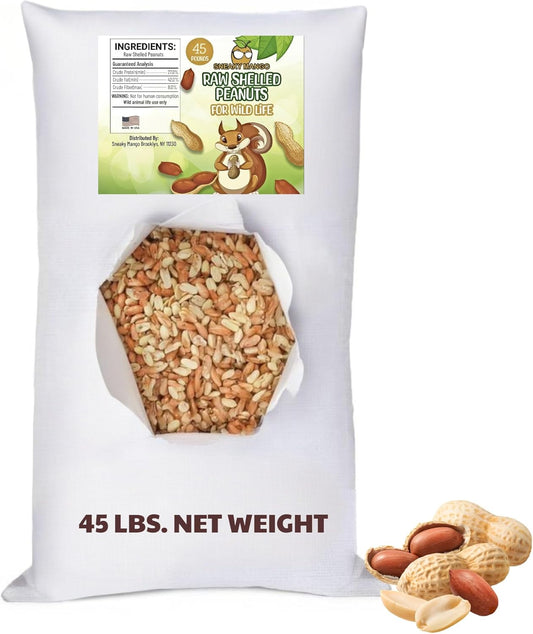 Premium Quality Raw Out of Shell Peanuts for Wildlife Feeding