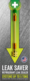 Leak Saver Direct Inject AC Leak Sealer - Permanent Small Leak Repair