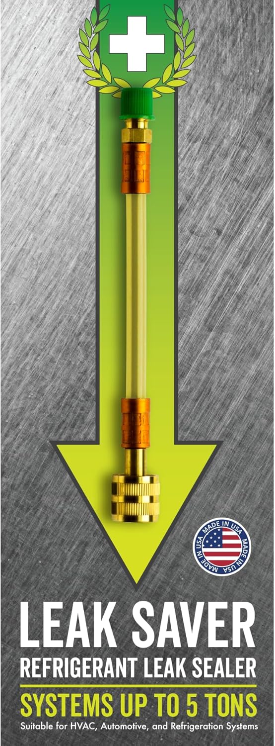 Leak Saver Direct Inject AC Leak Sealer for HVAC Systems