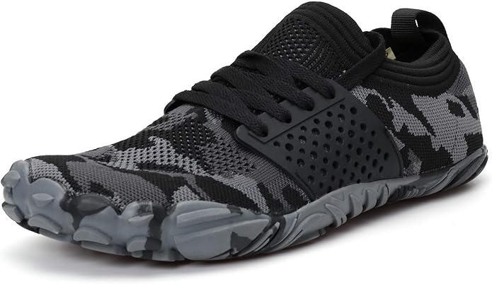 WHITIN Men's Cross-Trainer: Barefoot Minimalist Shoe with Zero Drop