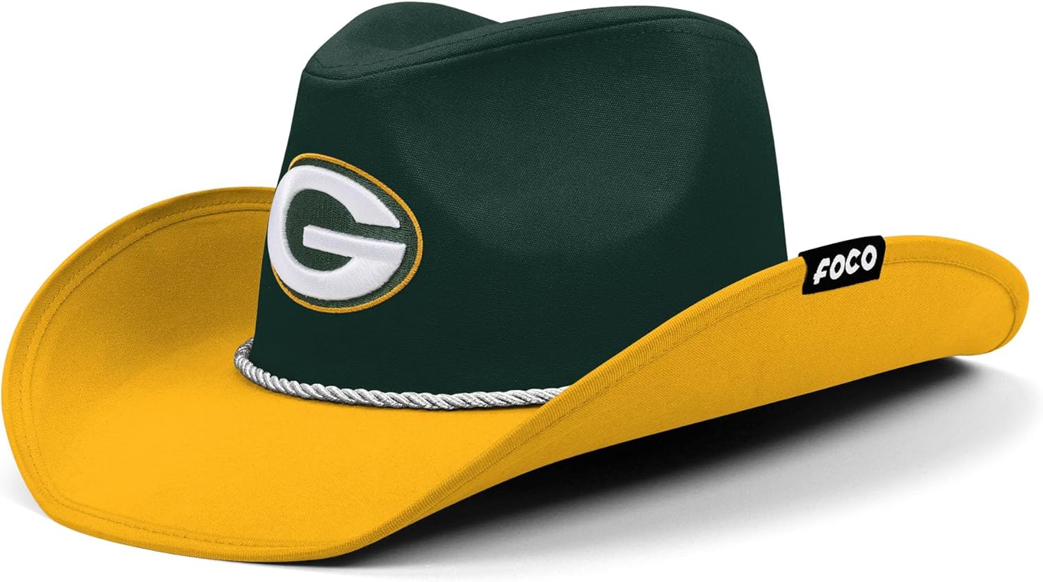 FOCO NFL Team Logo Two Tone Cowboy Hat for Fans 50ft60
