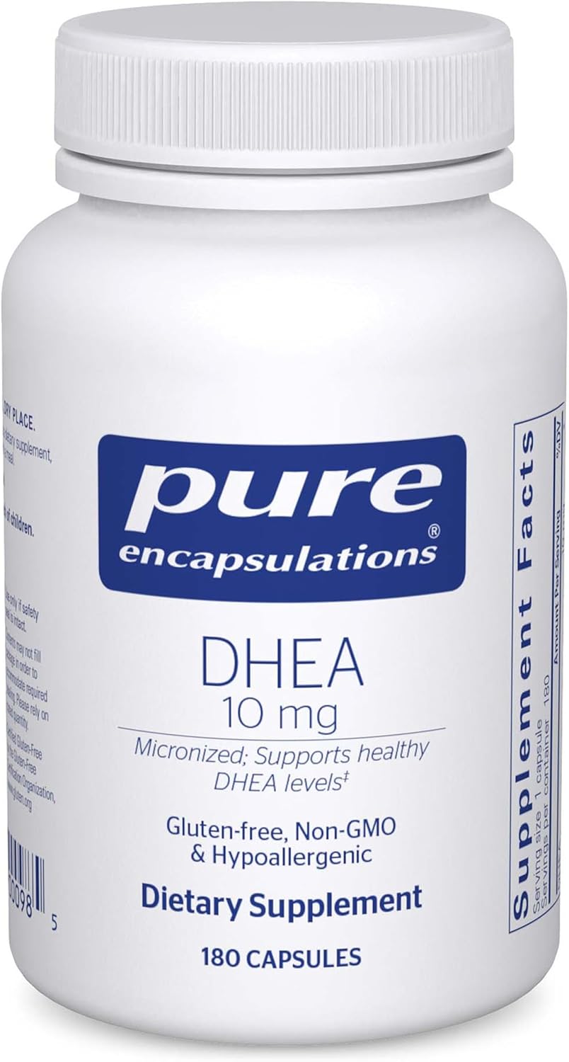 DHEA Supplement for Hormone Balance & Immune Support - 180 Caps