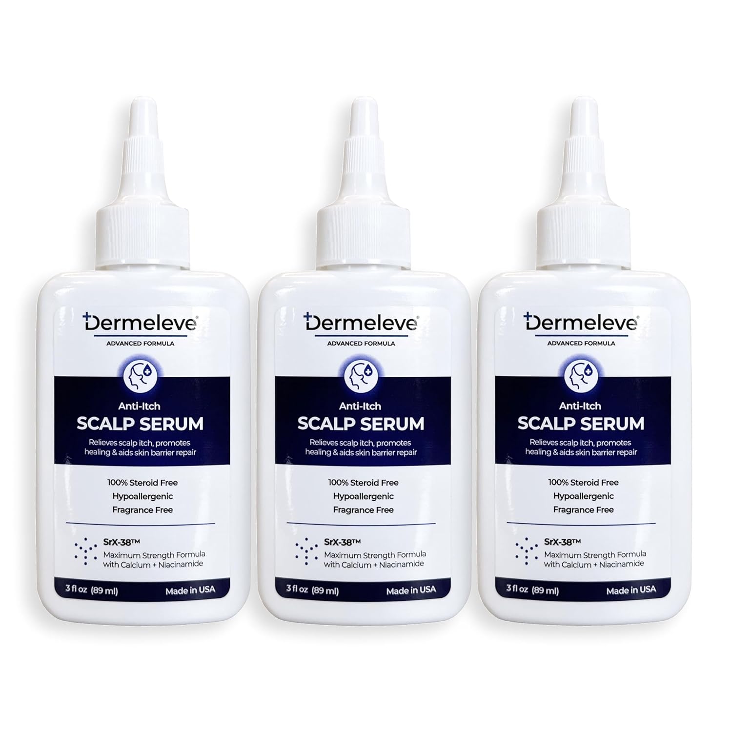 Dermeleve Scalp Serum for Neuropathic Itch Relief and More