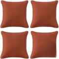 Stylish Outdoor Throw Pillows with Water Repellent Fabric for Patios