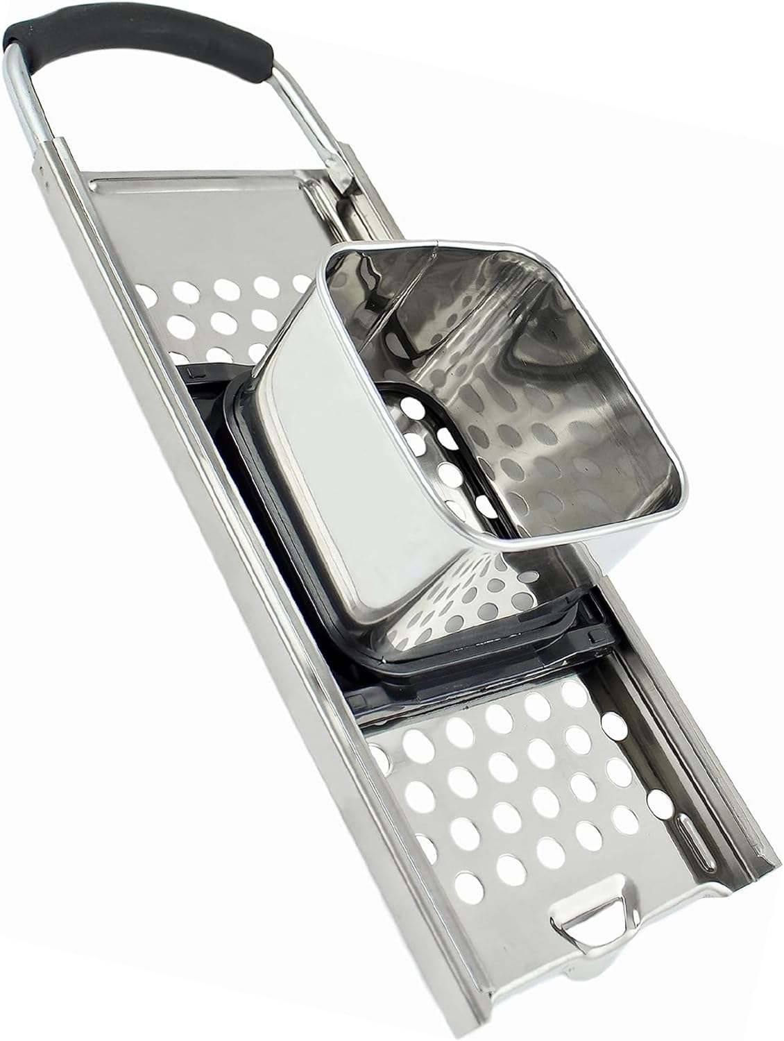 Premium Stainless Steel Spaetzle Maker - Effortless Dumpling & Noodle Press