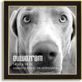 Elegant Black Suede 14x14 Picture Frame for Artwork and Photos