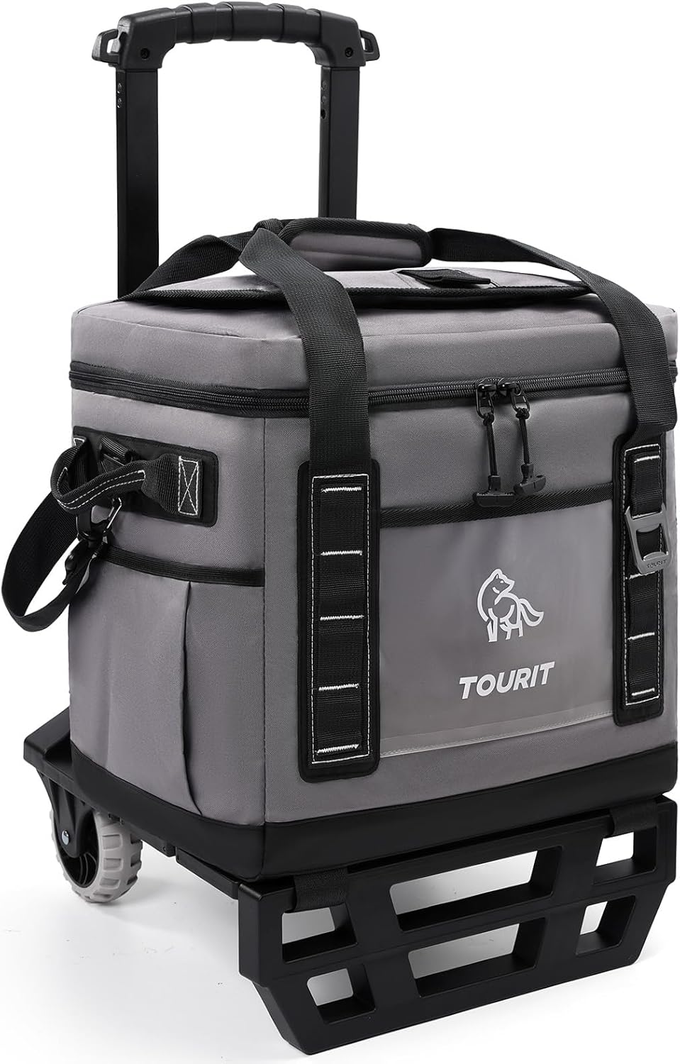 TOURIT Portable 50-Can Rolling Soft Cooler for Outdoor Fun