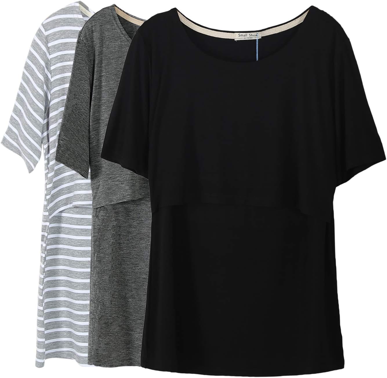Smallshow Women's Maternity Nursing Tops for Comfortable Feeding