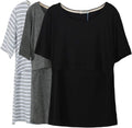 Smallshow Women's Maternity Nursing Top Short Sleeve - Comfortable On