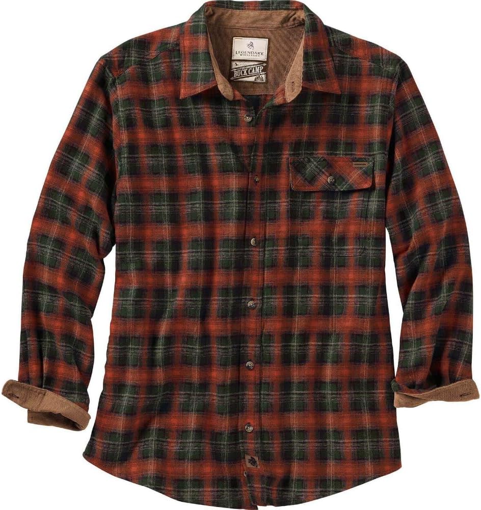 Legendary Whitetails Men's Flannel Shirt for Comfort and Style