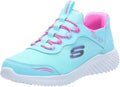 Skechers Girls Bounder - Simple Cute Slip-On Toddler Sneaker