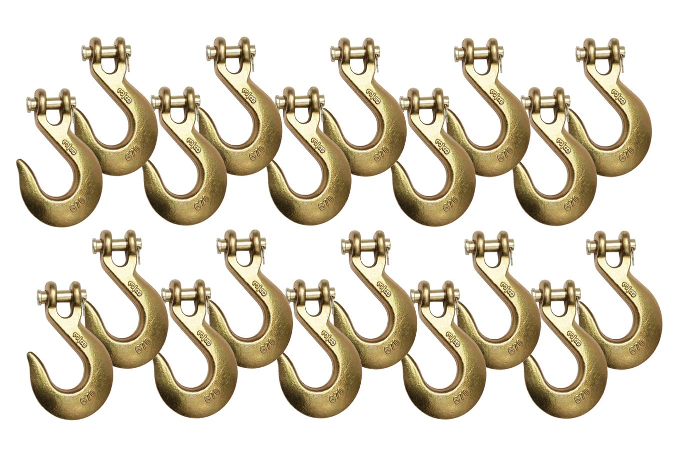 Heavy Duty 3/8 Clevis Slip Hook for Towing and Tie Down