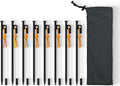 Durable Steel Tent Stakes Set - Unbreakable Design