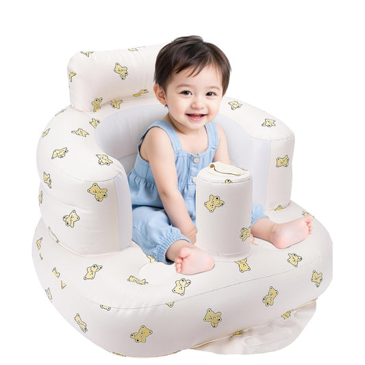 Inflatable Baby Chair with Built-in Pump - Momsnug