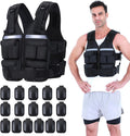 Adjustable Weighted Vest 2-40 lbs for Running & Strength - Washable