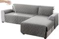 Sectional Couch Covers for L Shaped Sofa - Waterproof Large Fit