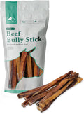 BARK'N BIG 12 in Odor Free Bully Sticks for Dogs - Durable Chew