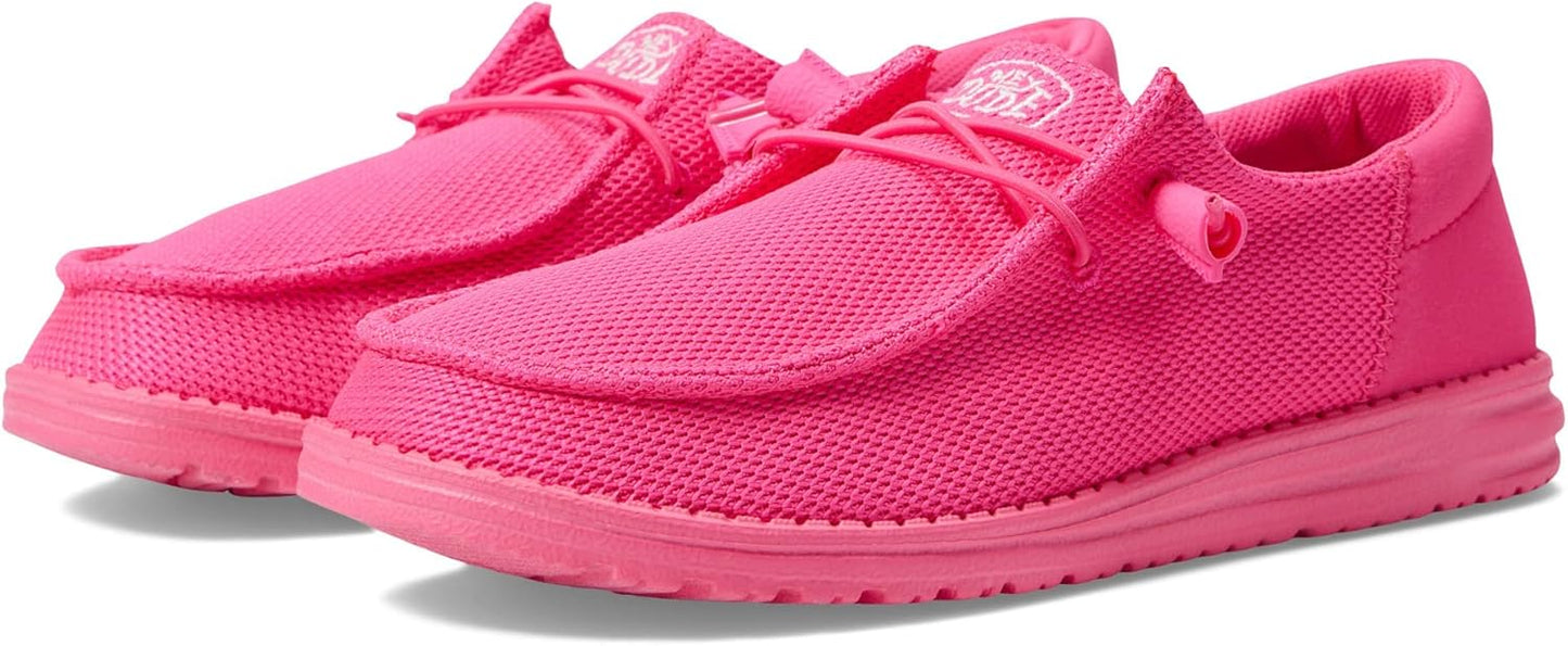 Hey Dude Women's Wendy Canvas Slip-on Loafers for Comfort