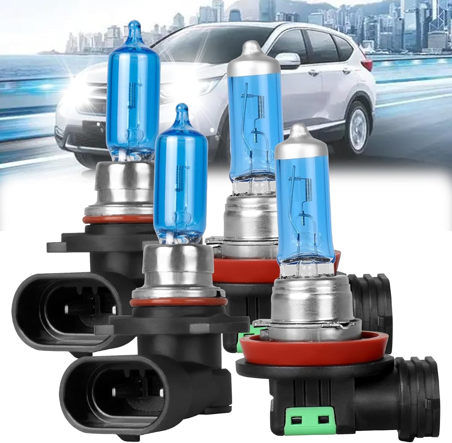 Fit For Honda CR-V 2015-2022 Halogen Headlight Bulbs Kit