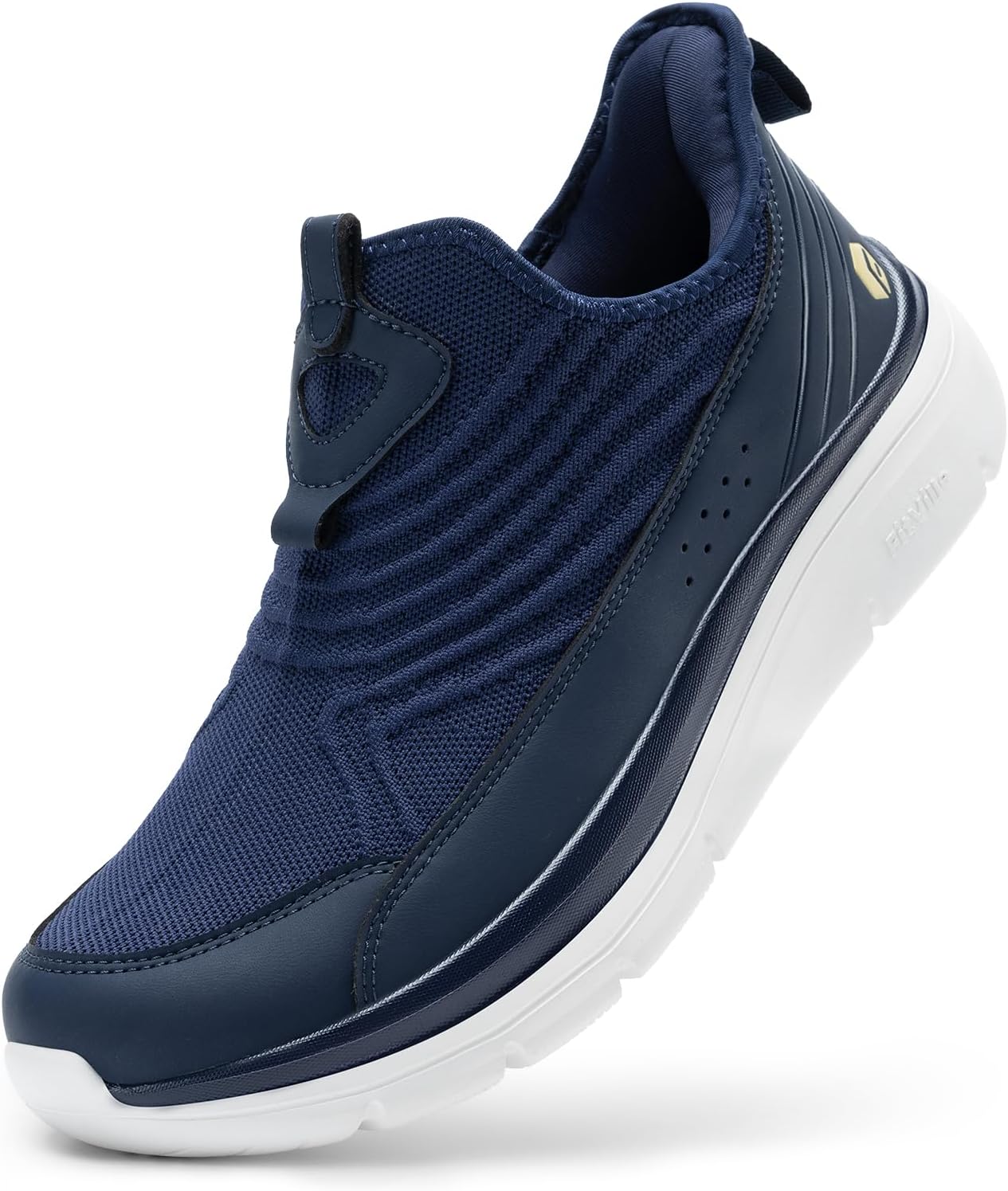 FitVille Men's Extra Wide Slip on Walking Shoes for Comfort