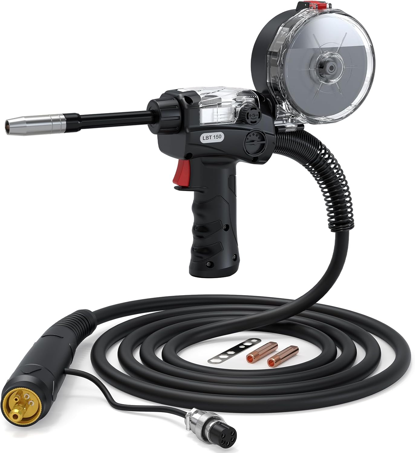 ARCCAPTAIN Spool Gun for Aluminum Welding with 10FT Cable
