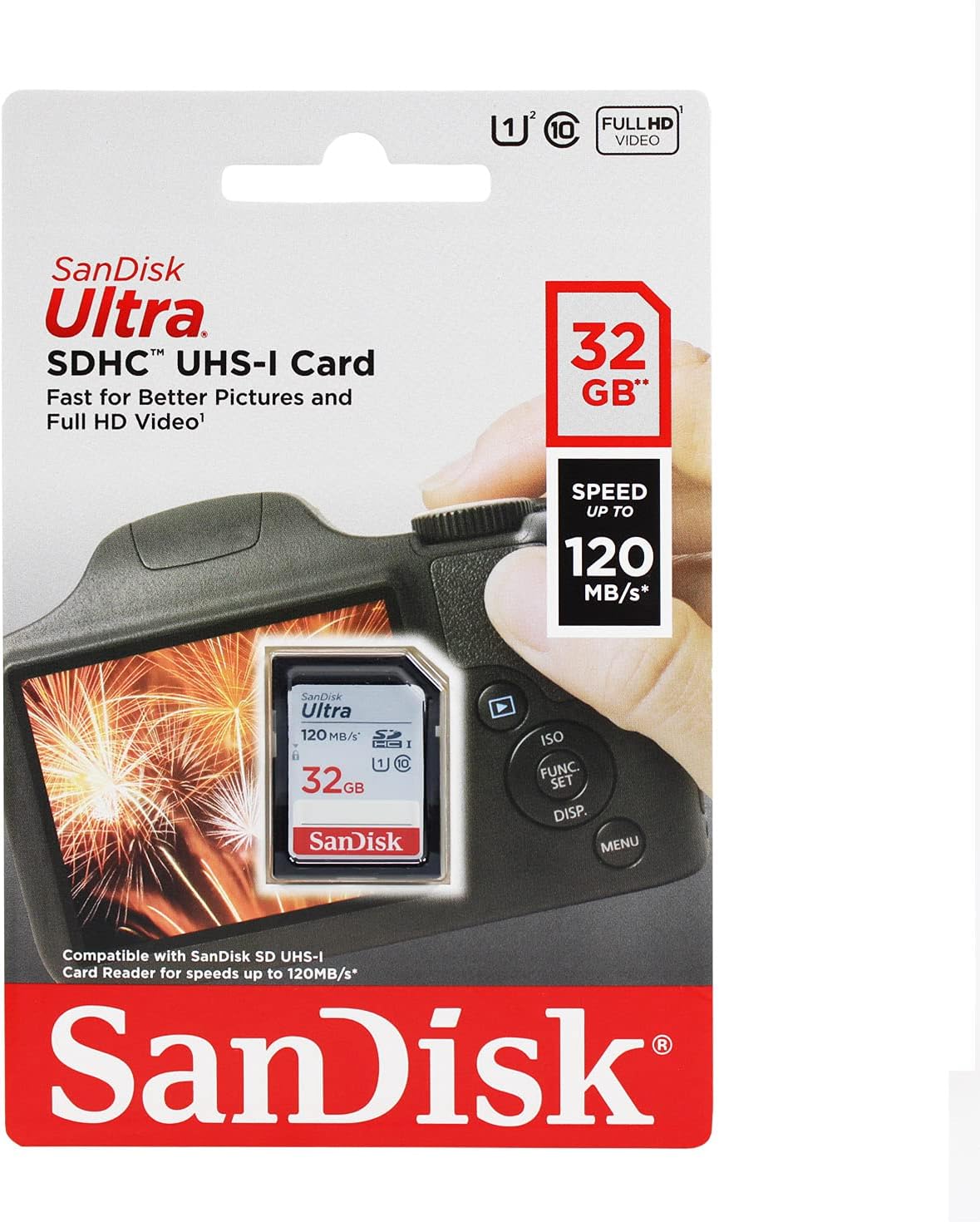 SanDisk 32GB (3-Pack) Ultra Memory Card - Fast Transfer Speeds
