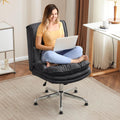 VINGLI Cloud Criss Cross Legged Chair - High Back Armless Office Chair