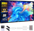 Projection Screen 60 in Portable Movie Screen 16:9 - Foldable