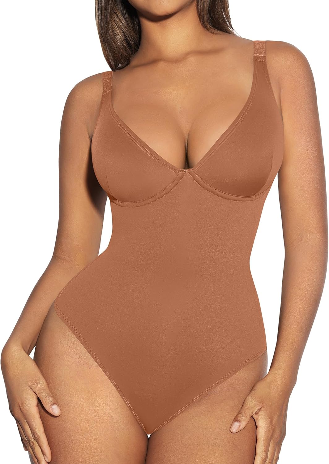 FeelinGirl Shapewear Bodysuits for Women with Tummy Control