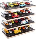 Display Case Compatible with Hot Wheels & Matchbox - 4-Level 24 Spot